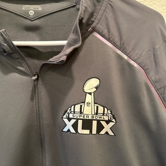 Vintage 2014 NFL Nike Dri-Fit Super Bowl 49 Jacket - Size: XL - Picture 2 of 7